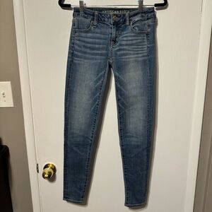 NWT American Eagle Super Low Rise Size 0 Jeggings